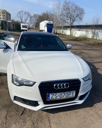 Audi A5 cena 56000 przebieg: 283000, rok produkcji 2012 z Szczecin małe 191